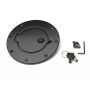 Rampage 85007 2007-2018 Jeep Wrangler(JK) Billet Style Gas Cover - Black