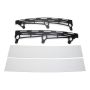 FIVESTAR FIV11002-47359-B 2019 LM Spoiler Black 5in x 60in 90 Degree
