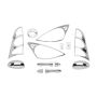 Putco 405069 00-04 Ford Focus (2 Door) DH/MC/TL/HL/FTC Chrome Trim Accessory Kits