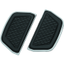 Kuryakyn 5902 Hex Passenger Board Inserts Chrome