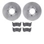 Dynamic Friction 6502-80091 Rotor Kit