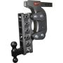 GEN-Y Hitch GH-1416 Gen-Y The Boss Torsion-Flex 2in Shank 17.5in Drop 16K Hitch w/GH-051 Dual-Ball/Stabilizer Kit