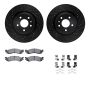 Dynamic Friction 8612-54023 Rotor Kit