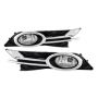 SPYDER 5077660 OEM Fog Light w/Switch - Clear