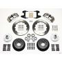 Wilwood 140-9801-P Narrow Superlite 6R Front Hub Kit 12.88in Polished 74-80 Pinto/Mustang II Disc Spindle only