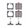 PowerStop 17-779 PowerStop - Z17 Low-Dust Ceramic Brake Pads with Hardware