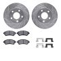 Dynamic Friction 7512-52035 Rotor Kit
