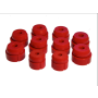 Prothane 80-96 Ford Bronco 2wd/4wd Body Mount - Red