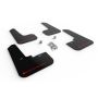 Rally Armor MF64-UR-BLK/RD Black Mud Flap/Red Logo