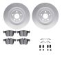 Dynamic Friction 4512-27112 Rotor Kit