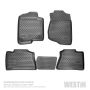 Westin 74-12-51032 15-20 Ford Edge Profile Floor Liners Front and 2nd Row - Black