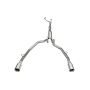 Corsa 21-22 Dodge Ram TRX Crew Cab Baja Catback Exhaust Dual Rear Satin Tip