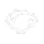 Cometic Gasket C5663-018 Cometic Ford 302/351W Windsor V8 .018in AFM Water Pump Cover Plate Gasket - SVO
