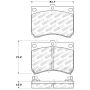Stoptech 309.04730 Performance 91-03 Ford Escort ZX2 / 92-95 Mazda MX-3 Front Brake Pads