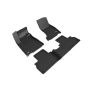 3D MAXpider L1MR00901509 19-23 Maserati Levante Kagu Floor Mat- Black R1 R2