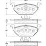 Stoptech 308.07680 Street Brake Pads