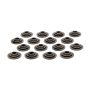PAC RACING SPRINGS PACPAC-R355-16 Valve Spring Retainers - C/M Steel (16)