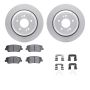 Dynamic Friction 4512-03144 Rotor Kit