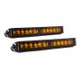 Diode Dynamics DD5037P 12 In LED Light Bar Single Row Straight - Amber Driving (Pair) Stage Series