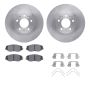 Dynamic Friction 6512-59469 Rotor Kit