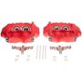 PowerStop S6142 Red Powder Coated Calipers
