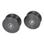 JOES RACING PRODUCTS JOE25876-B Chain Guide Wheel Black Nylon Mini Sprint