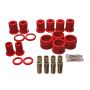 Energy Suspension Rear Cntrl Arm W/Thrust Washrs - Red