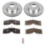 PowerStop K2596-26 Z26 Street Performance Ceramic Brake Pad and Drilled & Slotted Rotor Kit