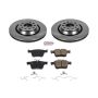 PowerStop KOE7084 OE Stock Replacement Low-Dust Ceramic Brake Pad and Rotor Kit