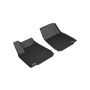 3D MAXpider 2016-2020 Tesla Model X Kagu 1st Row Floormat - Black
