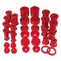 Prothane 80-98 Ford F250 4wd Total Kit - Red