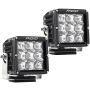 LED Light 4x4in D-XL Pro Series Spot Beam Pair