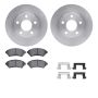 Dynamic Friction 6512-52026 Rotor Kit