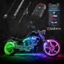 XKGLOW AP-MOTO-ADV XK Glow Addressable LED Motorcycle Accent Light Kits Advanced XKalpha App Controlled