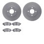 Dynamic Friction 4502-67158 Rotor Kit