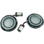 Kuryakyn 2905 Tracer L.E.D. Turn Signal Inserts Red/Red Smoke Lens Rear