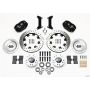 Wilwood 140-12297-D Forged Dynalite Front Kit 12.19in Drilled 79-87 GM G Body