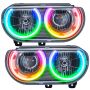 Oracle Lighting 7720-332 Dynamic ColorSHIFT(tm) SMD Pre-Assembled Headlights, Non-HID