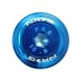 NRG Fender Washer Kit w/Color Matched M6 Bolt Rivets For Plastic (Blue) - Set of 10