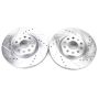 PowerStop EBR898XPR PowerStop Evolution Performance Drilled, Slotted & Plated Brake Rotor Pair