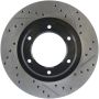 Stoptech 127.44093L Slotted & Drilled Sport Brake Rotor