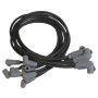 MSD IGNITION MSD31413 8.5MM Spark Plug Wire Set - Black