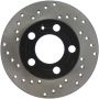 Stoptech 128.33057R 00-06 Audi TT Right Rear Drilled Rotor