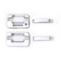 AVS 04-14 Ford F-150 (2 Door w/Keypad) Door Handle Covers (2 Door) 4pc Set - Chrome