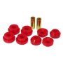 Prothane 88-95 Honda Civic Rear Shock Bushings - Red