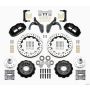 Wilwood 140-12460-D Narrow Superlite 6R Front Hub Kit 12.88in Drilled 59-64 Chevy Impala / 63-64 Corvette