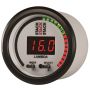 AutoMeter ST3404 Stack 52mm Pro-Control Wideband Air/Fuel Ratio (Lambda) Gauge - White