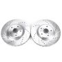 PowerStop JBR1117XPR PowerStop Evolution Performance Drilled, Slotted & Plated Brake Rotor Pair