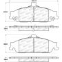 Stoptech 308.07270 Street Brake Pads