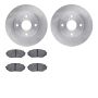 Dynamic Friction 6502-80070 Rotor Kit